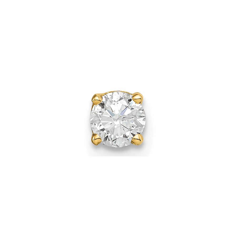 14k 1/4 carat Single Stud AA Diamond Earring