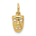 14k Comedy/Tragedy 2-Piece Charm
