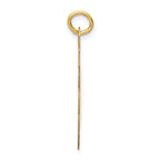 14k Wedding Bells 23mm Engravable Disc Charm