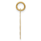 14K 10th ANNIVERSARY 16mm Engravable Disc Charm