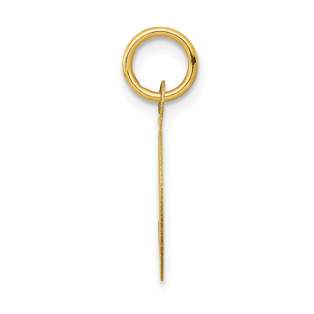 14k HAPPY BIRTHDAY 13mm Engravable Disc Charm