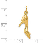 14K  3-D High Heel Shoe Charm