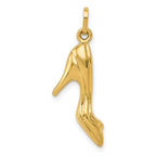 14K  3-D High Heel Shoe Charm