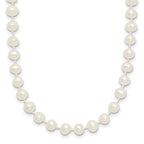 14k 4-5mm White Semi-Round Freshwater Cultured Pearl Necklace