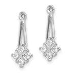14kw Lab Grown Diamond VS/SI+ G+ Earring Jacket