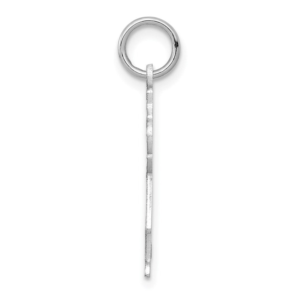 14k White Gold Kid Charm
