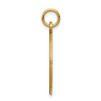 14k 19mm Round Non-enameled Medical Jewelry Pendant