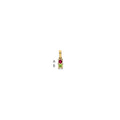 14KY Family Jewelry Geniune Stone & Diamond Set Pendant