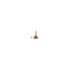 14K Family Jewelry Diamond Semi-Set Pendant