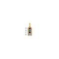 14K Family Jewelry Diamond Semi-Set Pendant