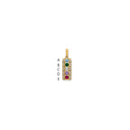 14K Family Jewelry Diamond Semi-Set Pendant