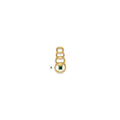 14k 1 Synthetic Stone Family Pendant