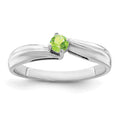 14k White Gold Genuine Family Jewelry Ring