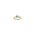 14k Synthetic Family Jewelry Ring