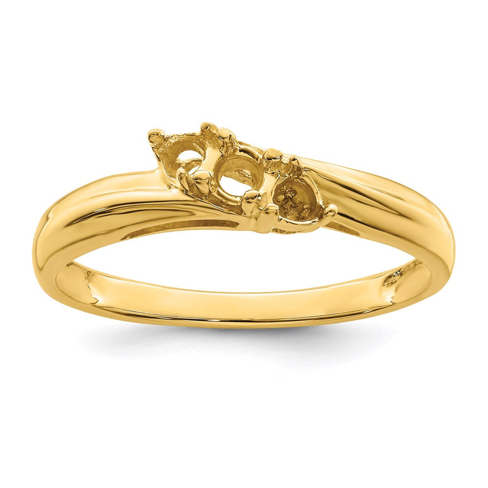 14k Synthetic Family Jewelry Ring