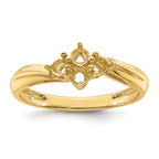 14k Synthetic Family Jewelry Ring