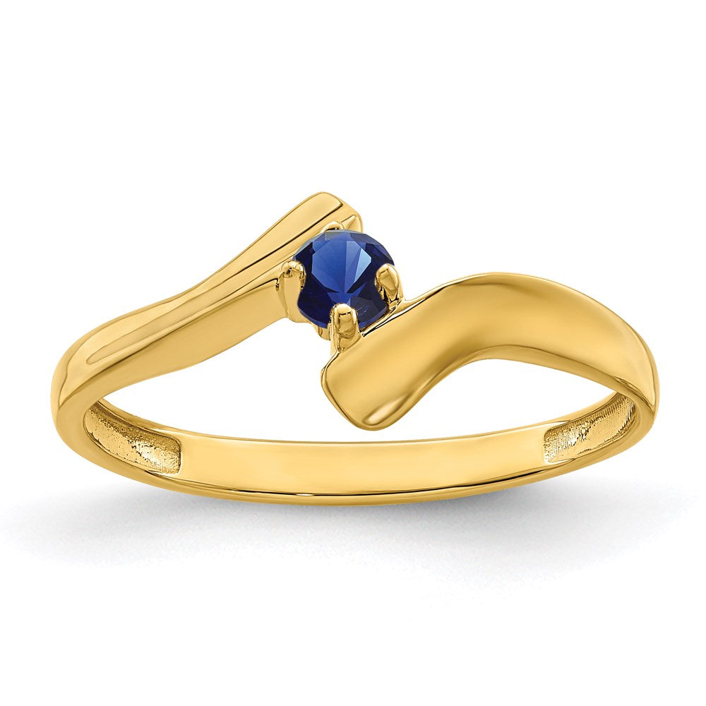14k Synthetic Family Jewelry Ring