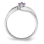 14k White Gold Family Jewelry Ring