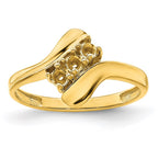 14k Synthetic Family Jewelry Ring