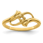 14k Synthetic Family Jewelry Ring