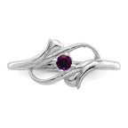14k White Gold Family Jewelry Ring