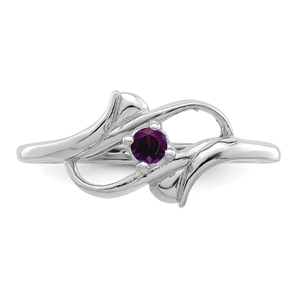 14k White Gold Family Jewelry Ring