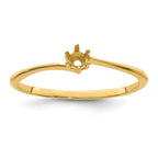 14k 3mm Synthetic Family Jewelry Ring