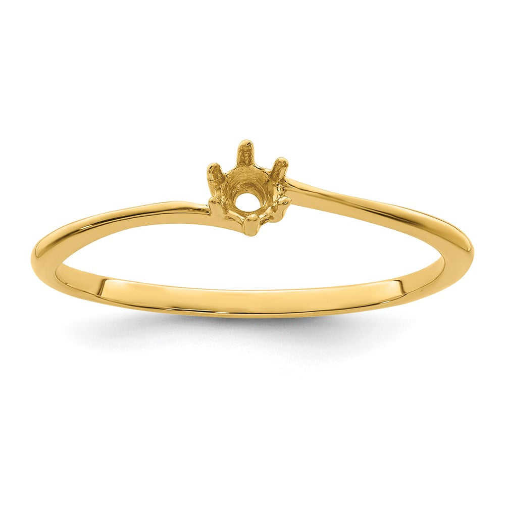 14k 3mm Synthetic Family Jewelry Ring