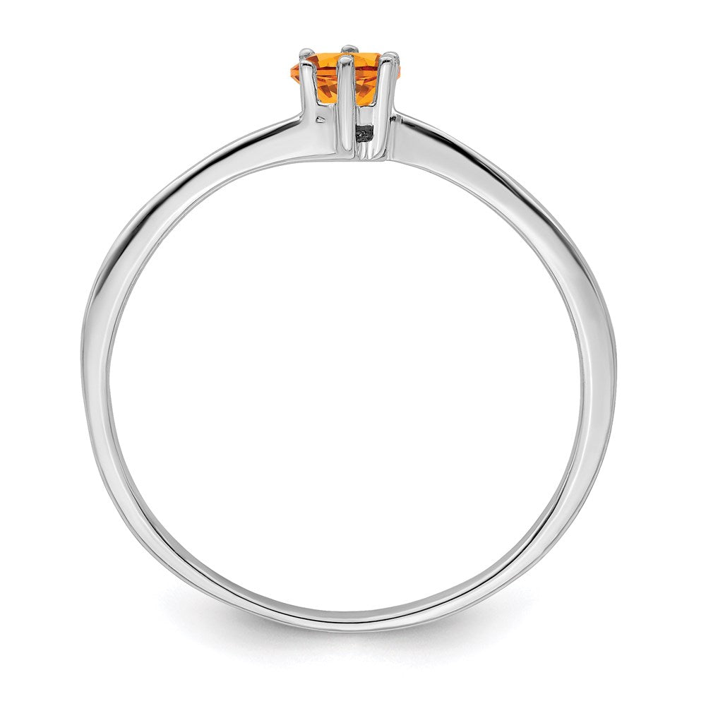 14k White Gold Family Jewelry Ring