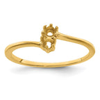 14k Synthetic Family Jewelry Ring
