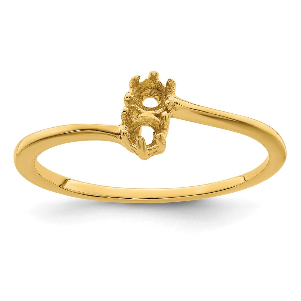 14k Synthetic Family Jewelry Ring