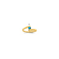 14k 2.5mm Synthetic Family Jewelry Ring