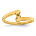 14k 2.5mm Synthetic Family Jewelry Ring