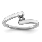 14k White Gold Family Jewelry Ring