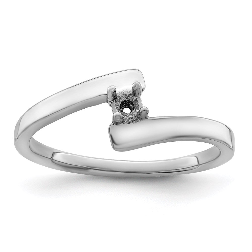 14k White Gold Family Jewelry Ring