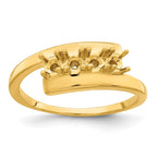 14k Synthetic Family Jewelry Ring