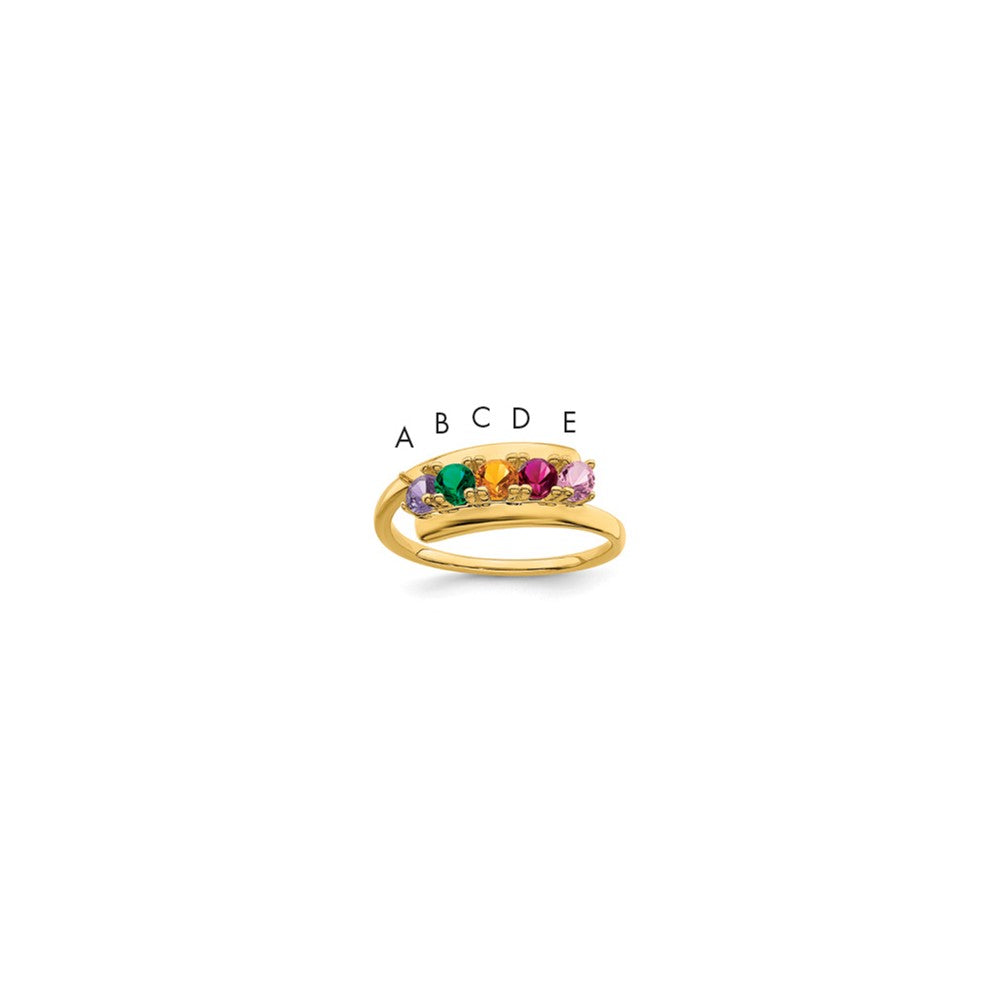 14k Family Jewelry Ring