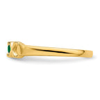 14k Synthetic Family Jewelry Ring