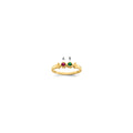 14k Synthetic Family Jewelry Ring