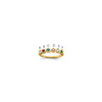 14k Synthetic Family Jewelry Ring