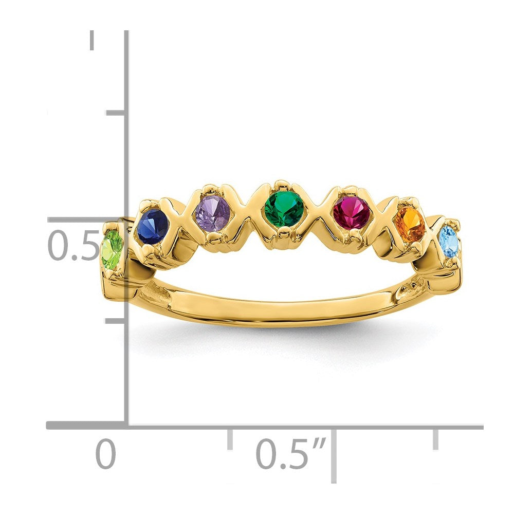 14k Family Jewelry Ring