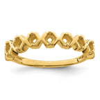 14k 2.5mm Synthetic Family Jewelry Ring