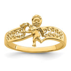 14k Synthetic Family Jewelry Ring