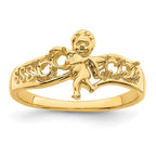 14k Synthetic Family Jewelry Ring