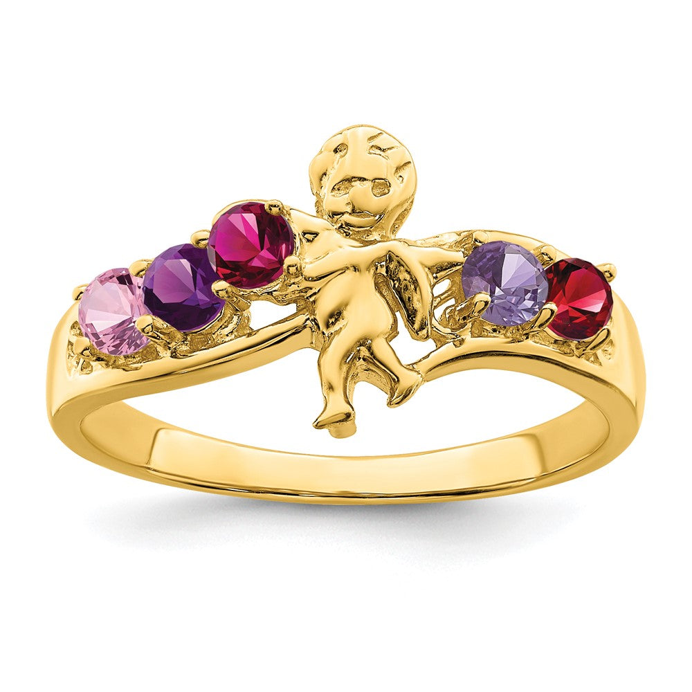 14k Family Jewelry Ring