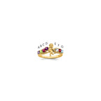 14k Genuine 7 Stone Mother's Ring