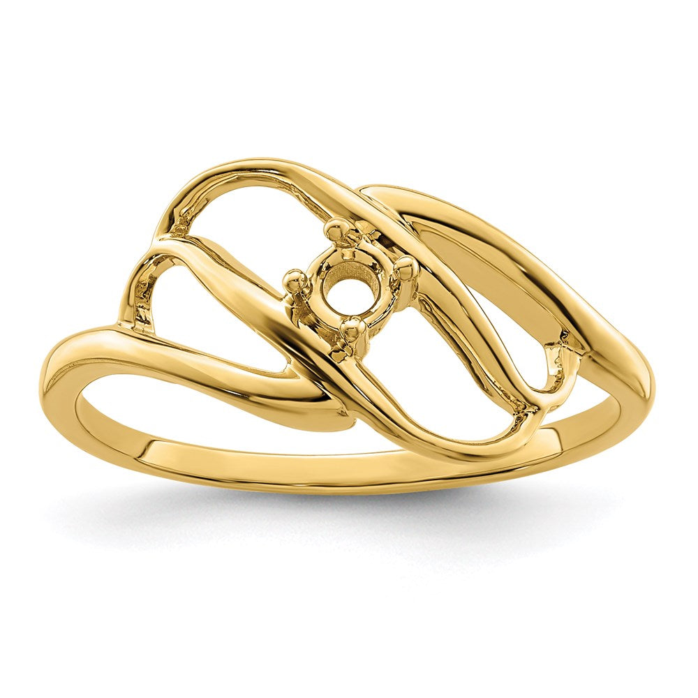 14k 2.5mm Synthetic Family Jewelry Ring