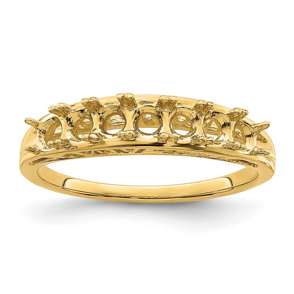 14kw Synthetic Family Jewelry Ring