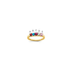 14K Family Jewelry Diamond Semi-Set Ring