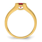 14K Family Jewelry Diamond Semi-Set Ring